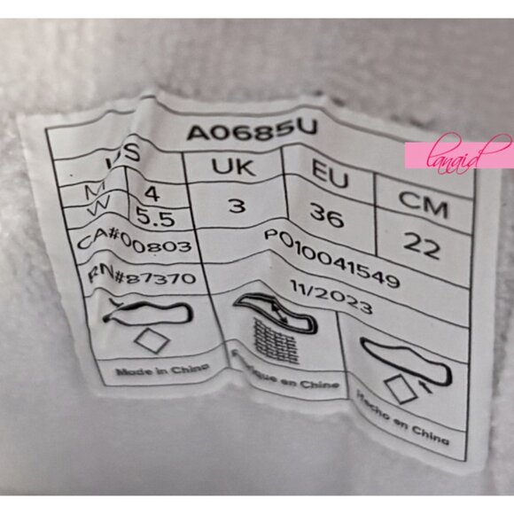 NEW Alo Recovery Mode Sneakers Pink White Contrast Colorblock Athletic Shoes 5.5 - Picture 16 of 16